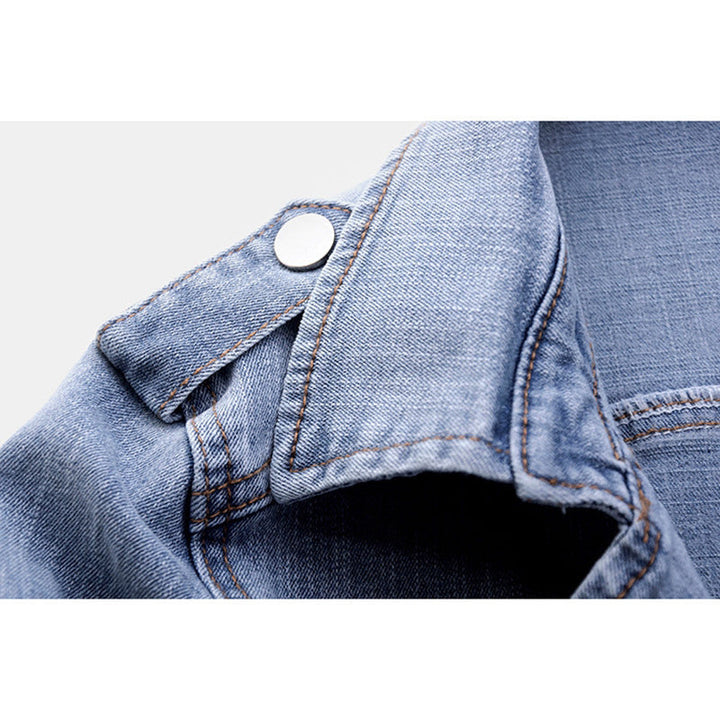 Washed Denim Jacket - Stylish & Versatile