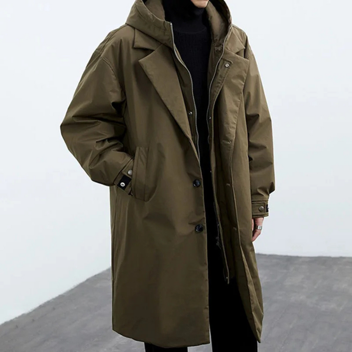 Waterproof Hooded Jacket with Pockets