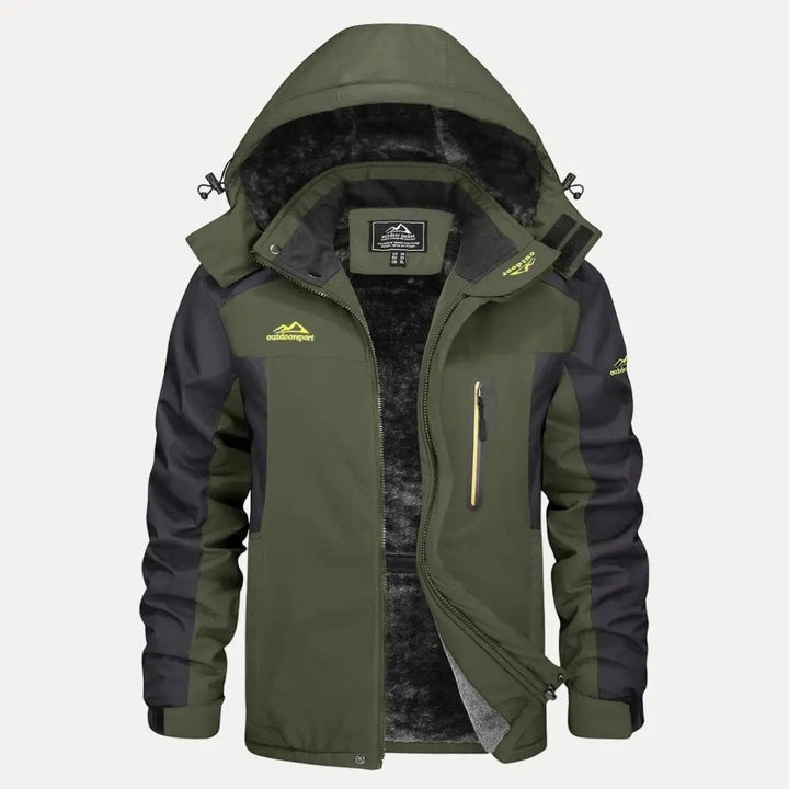 Waterproof Insulated Jacket for Ultimate Protection Green