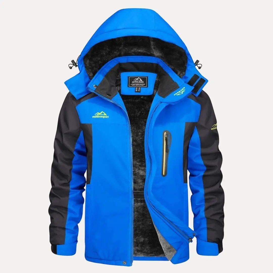 Waterproof Insulated Jacket for Ultimate Protection Blue