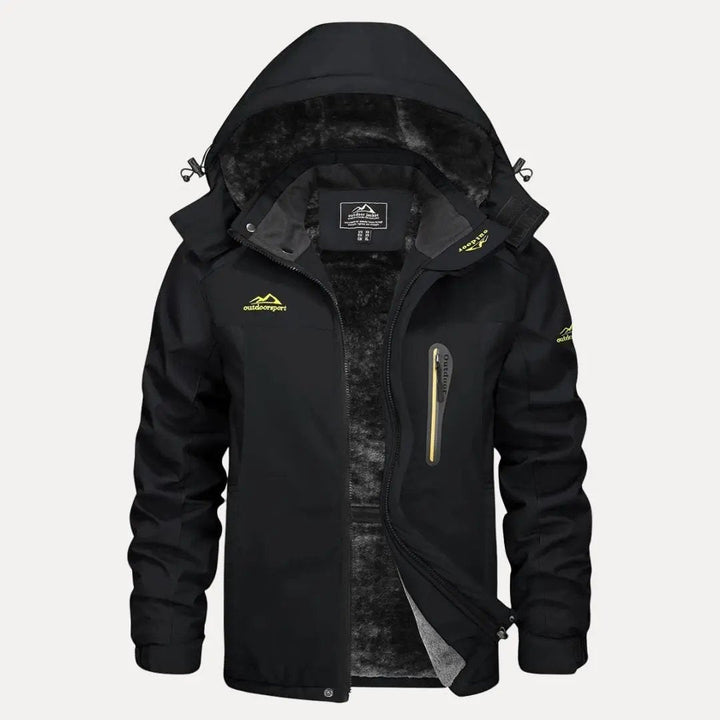 Waterproof Insulated Jacket for Ultimate Protection Black