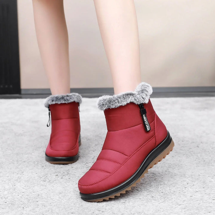 Women's Stylish & Comfortable Mid-Calf Waterproof Winter Boots-MODAUTLET