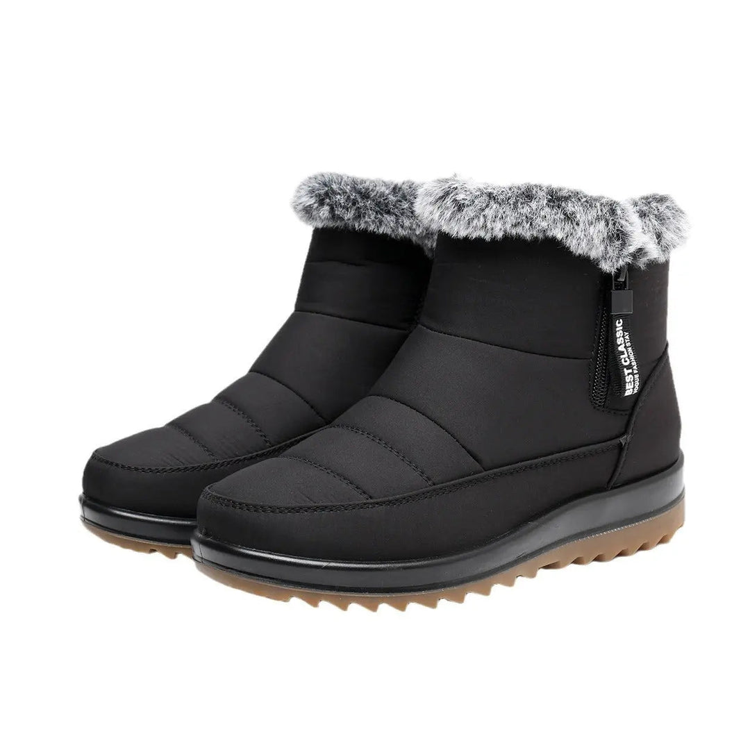 Women's Stylish & Comfortable Mid-Calf Waterproof Winter Boots-MODAUTLET