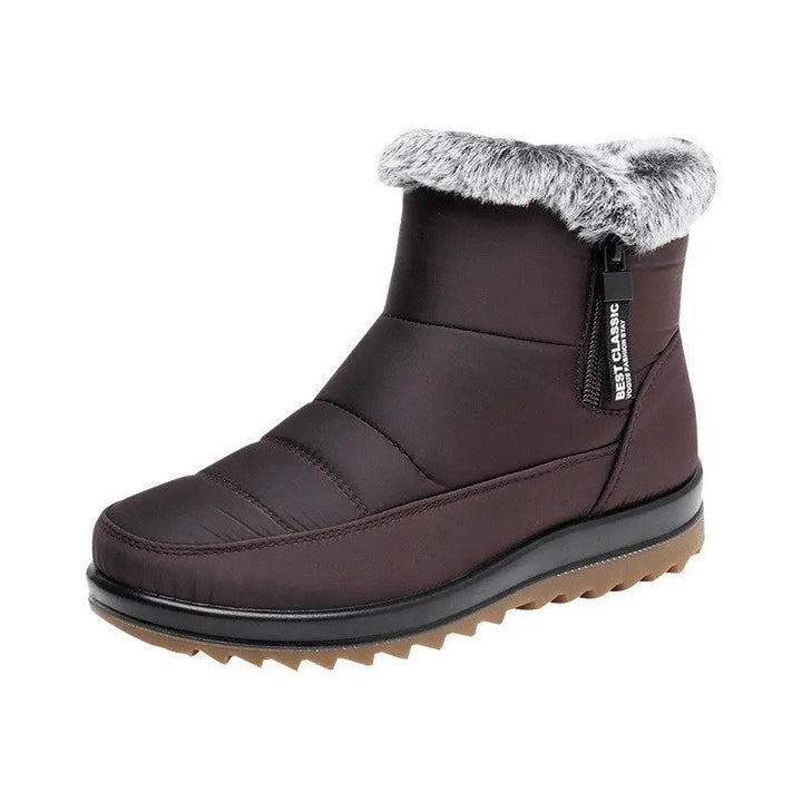 Women's Stylish & Comfortable Mid-Calf Waterproof Winter Boots-MODAUTLET