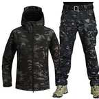 Waterproof Tactical Jacket and Cargo Pants Combo Camouflage