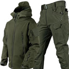Waterproof Tactical Jacket and Cargo Pants Combo Green