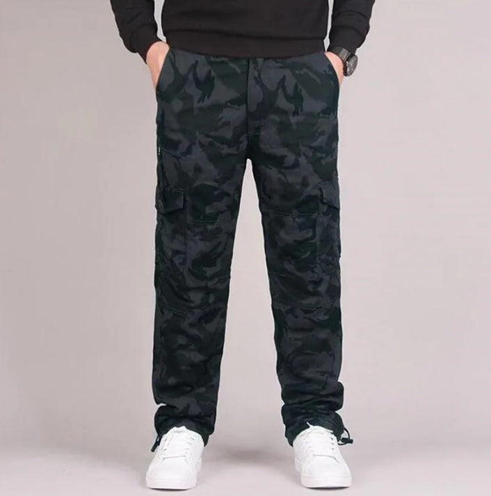 Men's Long Chino Cargo Pants