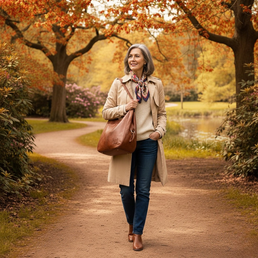 Sophia | Bolso de cuero vintage para mujer