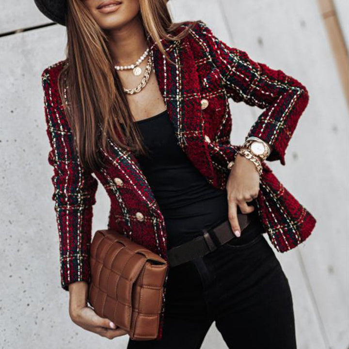 Women's Tailored Blazer for Office Business and Workwear-MODAUTLET