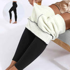 Winter Thermal Leggings Cropped Thick Warm High Waist