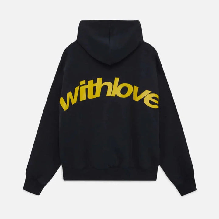 Statement Casual Hoodie with Love-MODAUTLET