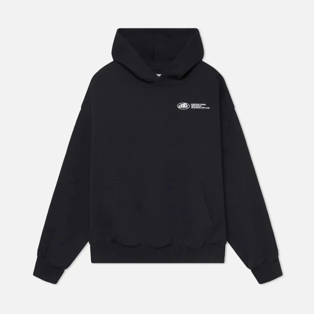 Statement Casual Hoodie with Love-MODAUTLET