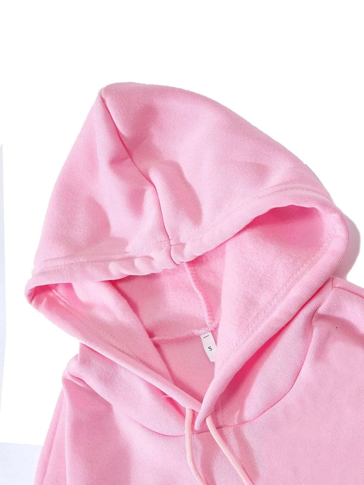 Women Oversized Hoodie Graphic Expensive Talks Back Print