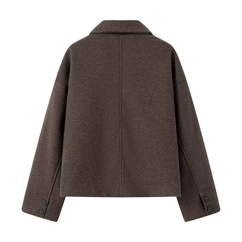 Women Warm Elegant Jacket for Casual and Evening Wear