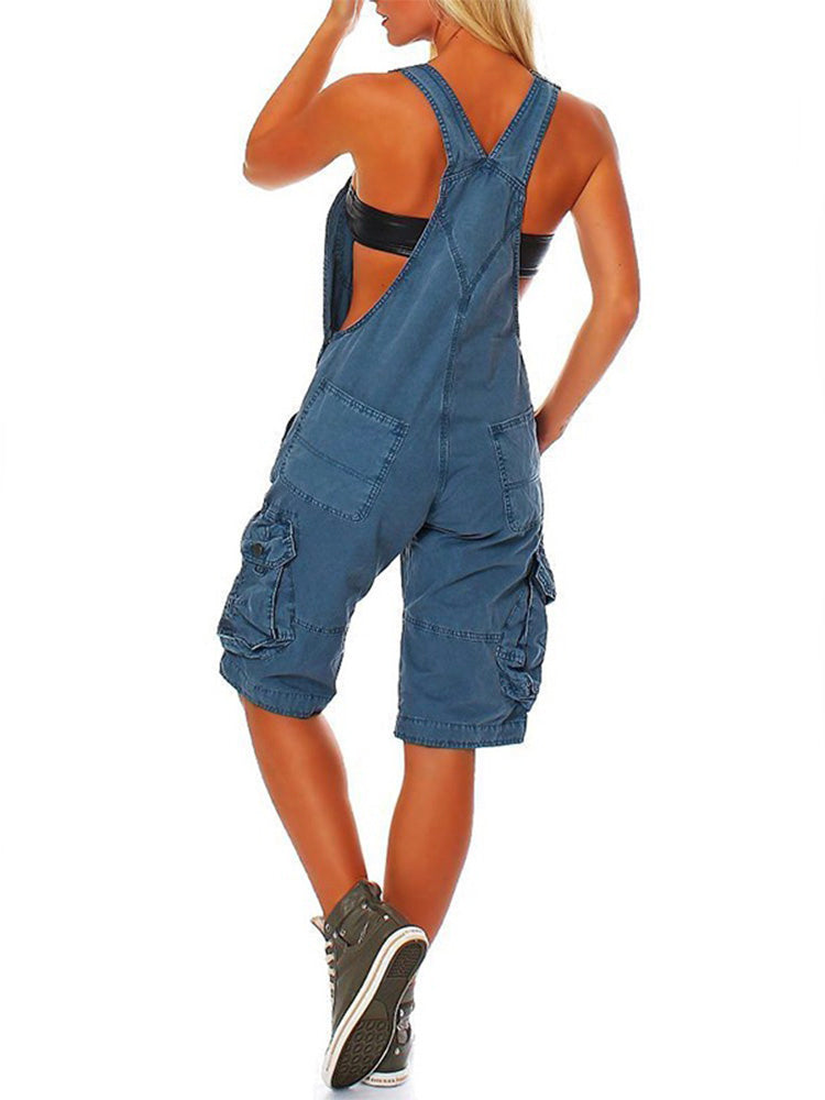 Emma | Latzshorts für Damen im Cargostil