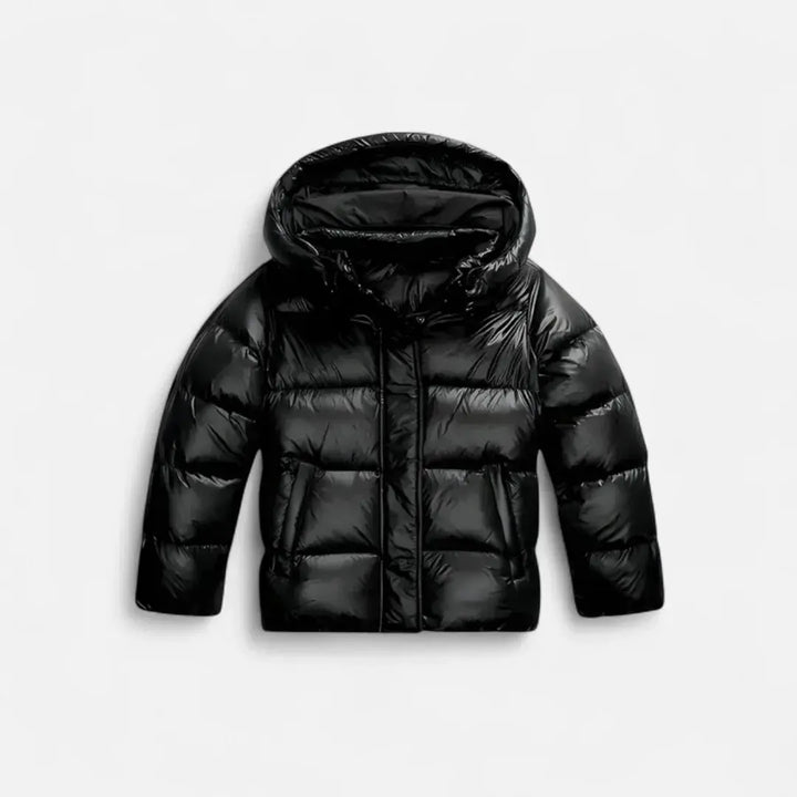 Women's Slim Fit Hooded Puffer Jacket-MODAUTLET