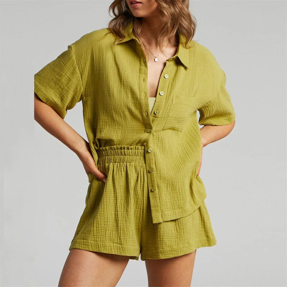 Women's 2-Piece Woolen Set