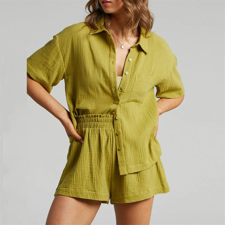 Women's 2-Piece Woolen Set