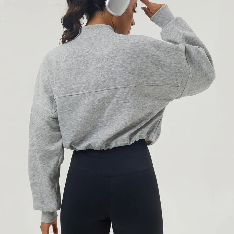 Women's Active Pullover - Comfortable and Stylish Workout Top-MODAUTLET