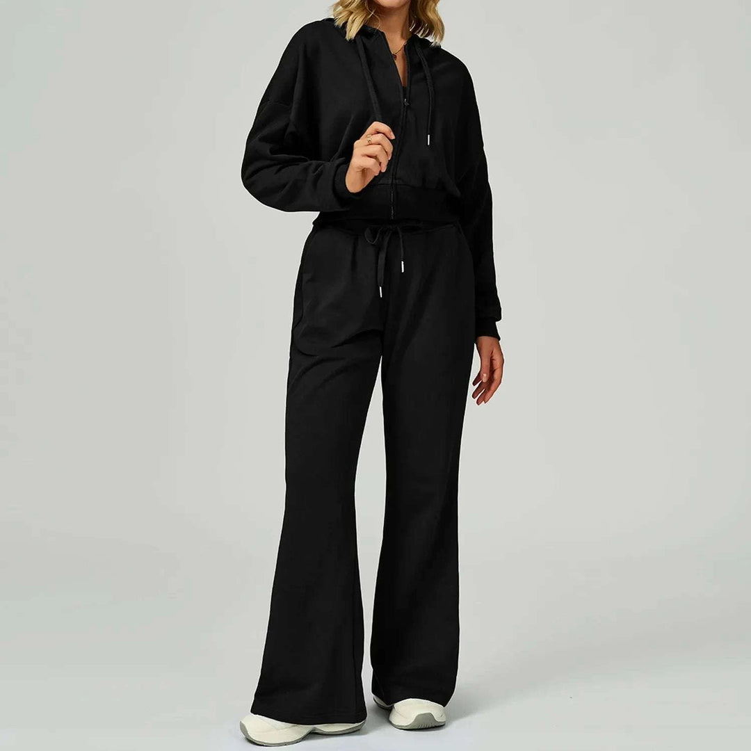 Women's Active Set – Enhanced Comfort, Breathable Fabric. Black