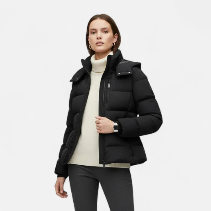 Women's Belted Puffer Coat