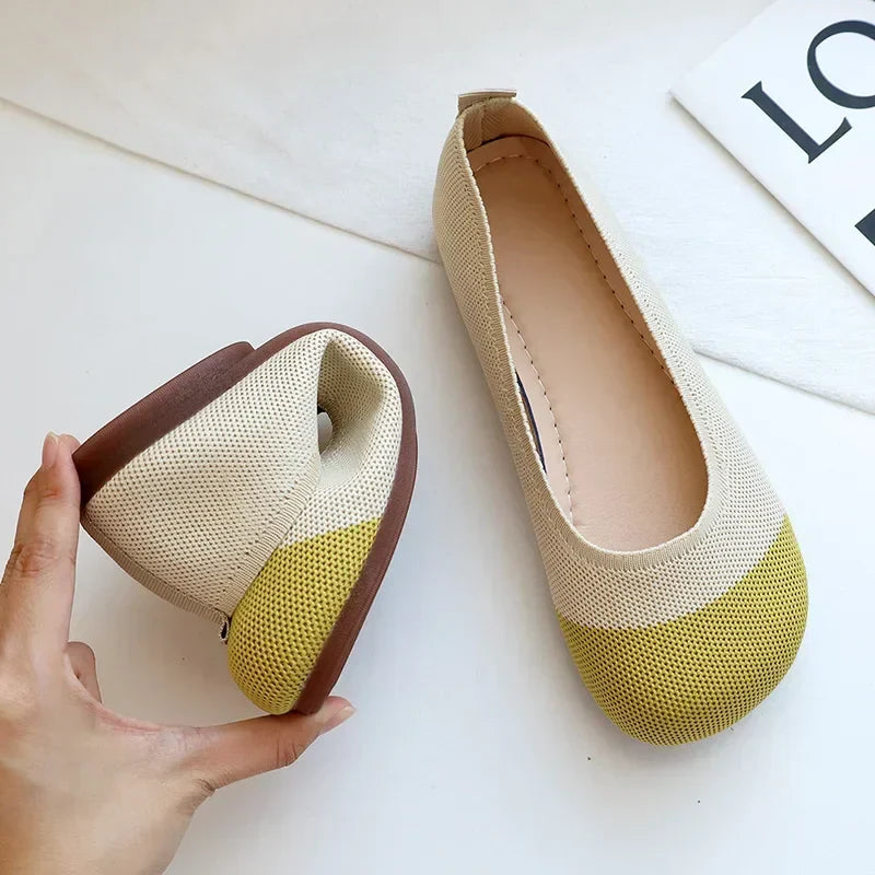 Women's Breathable Non-Slip Shoes Yellow
