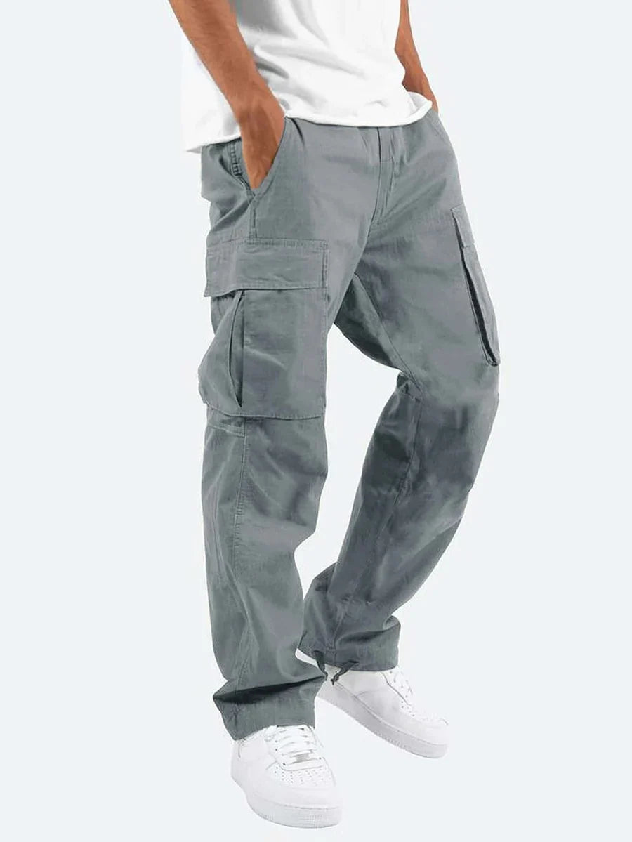 Pantalon cargo ample décontracté pour homme