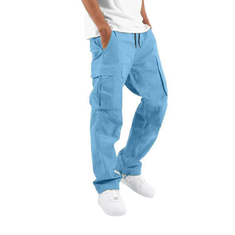 Pantalon cargo ample décontracté pour homme