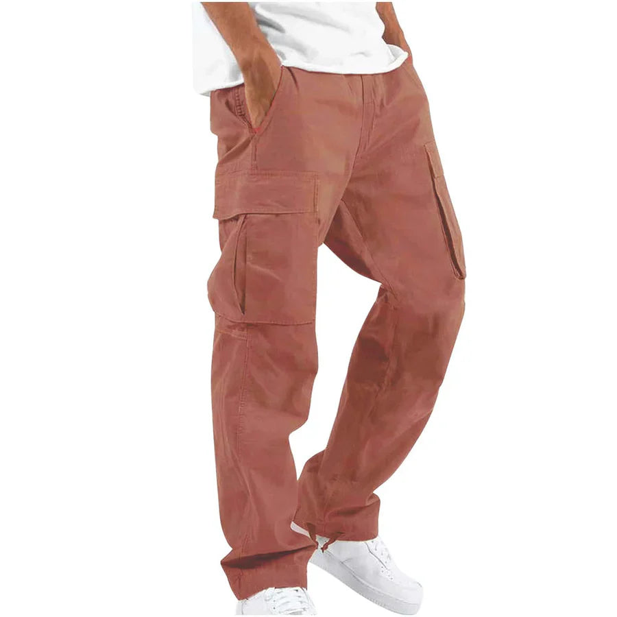 Pantalon cargo ample décontracté pour homme