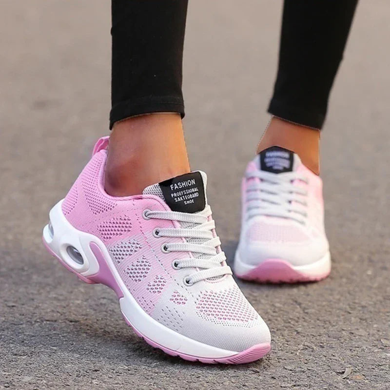 Women's CloudWalk Ergonomic Pain Relief Shoes Pink