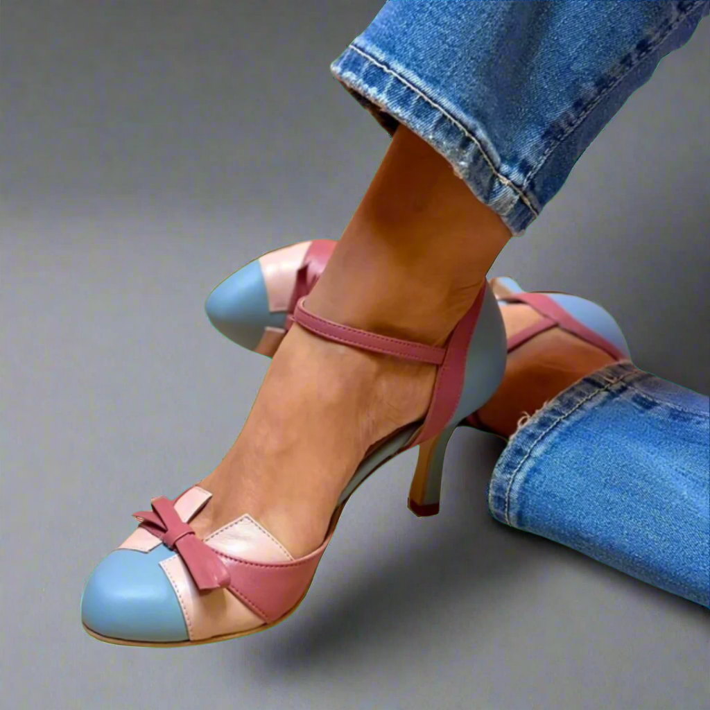 Women's Comfort Heels for Pain-Free Wear Blue