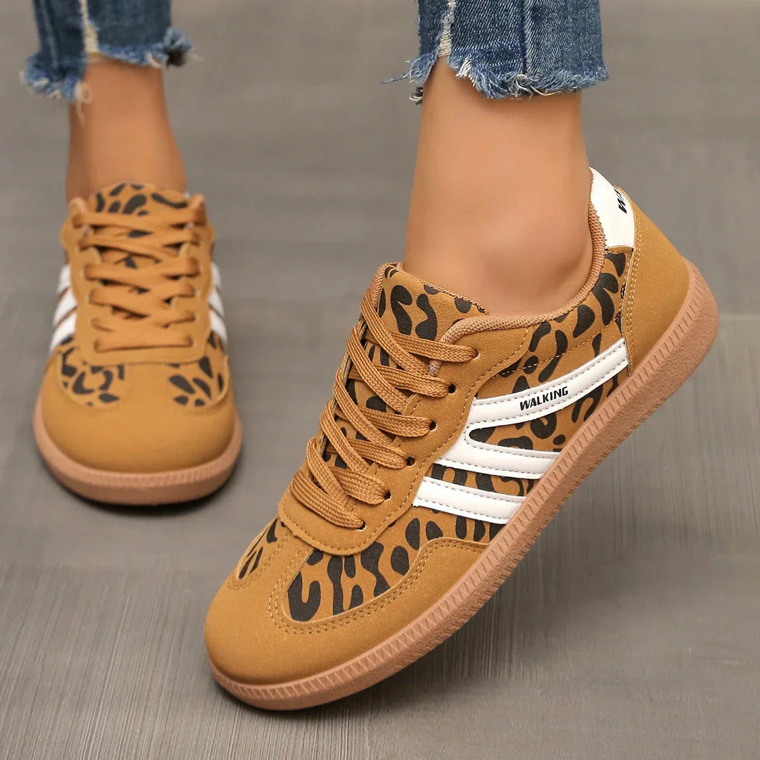 Women's Comfortable Orthopedic Walking Sneakers Brown