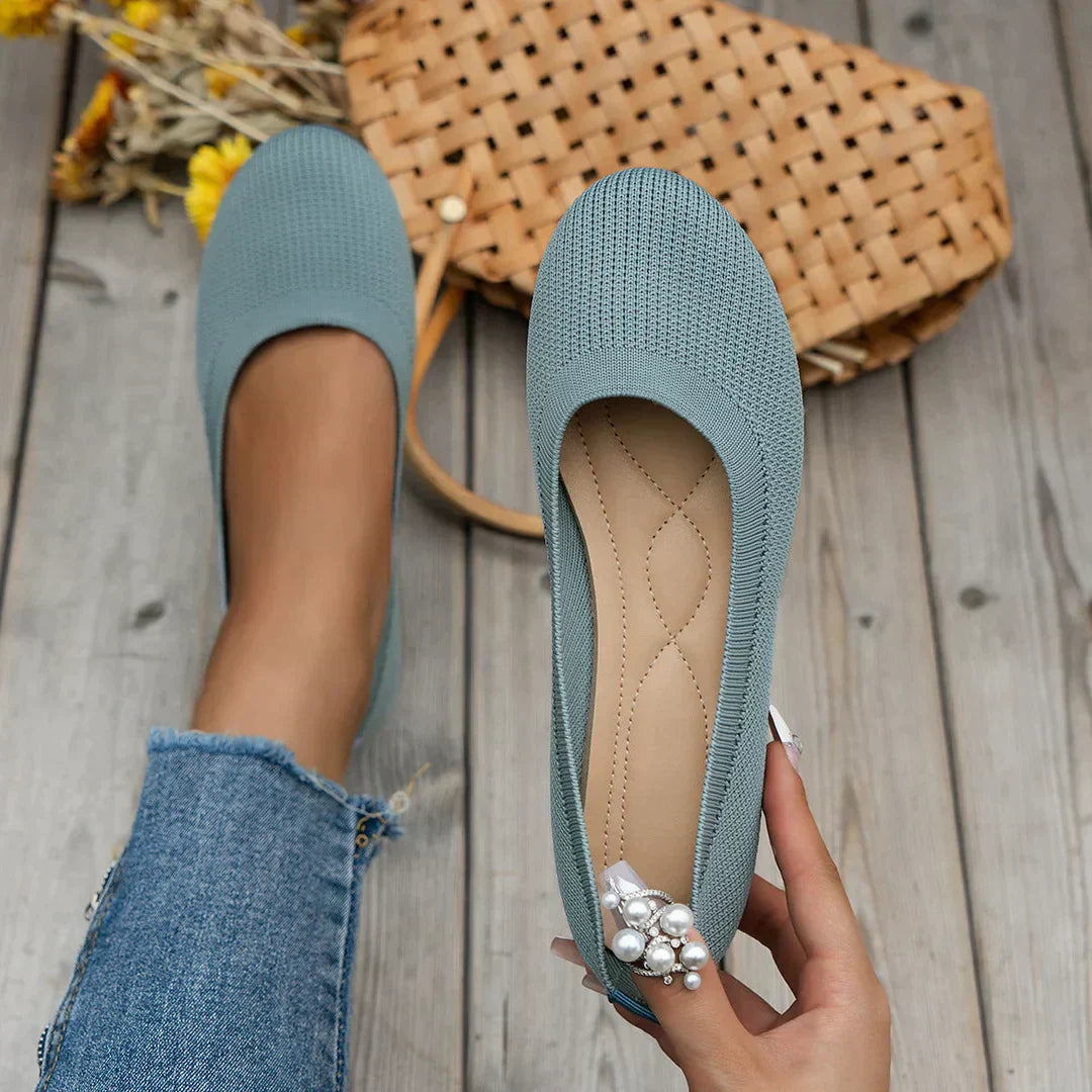 Women's Comfy Anti-Slip Breathable Pumps Light blue