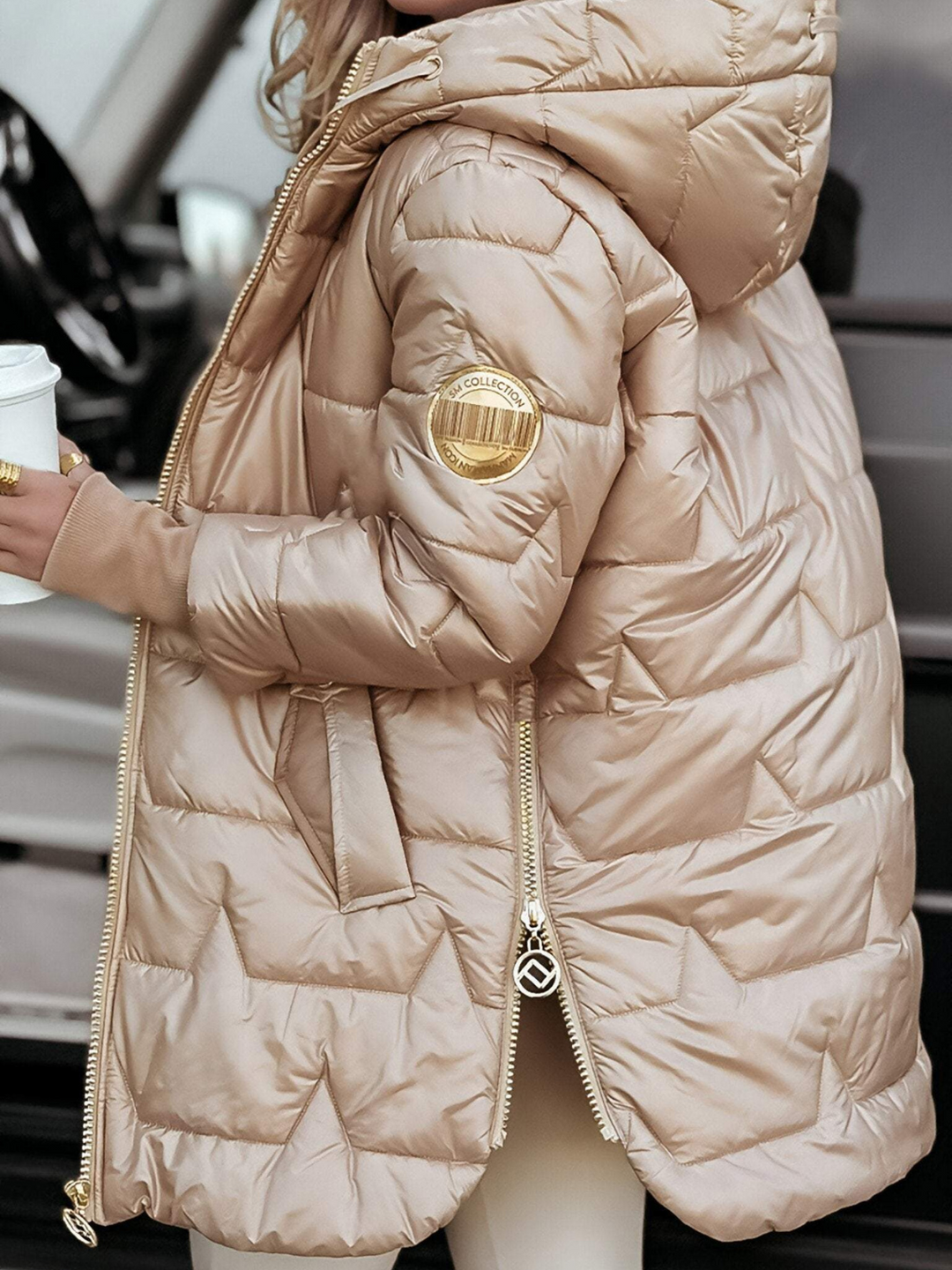 Women's Cotton Fall Jacket For Autumn Weather Comfort