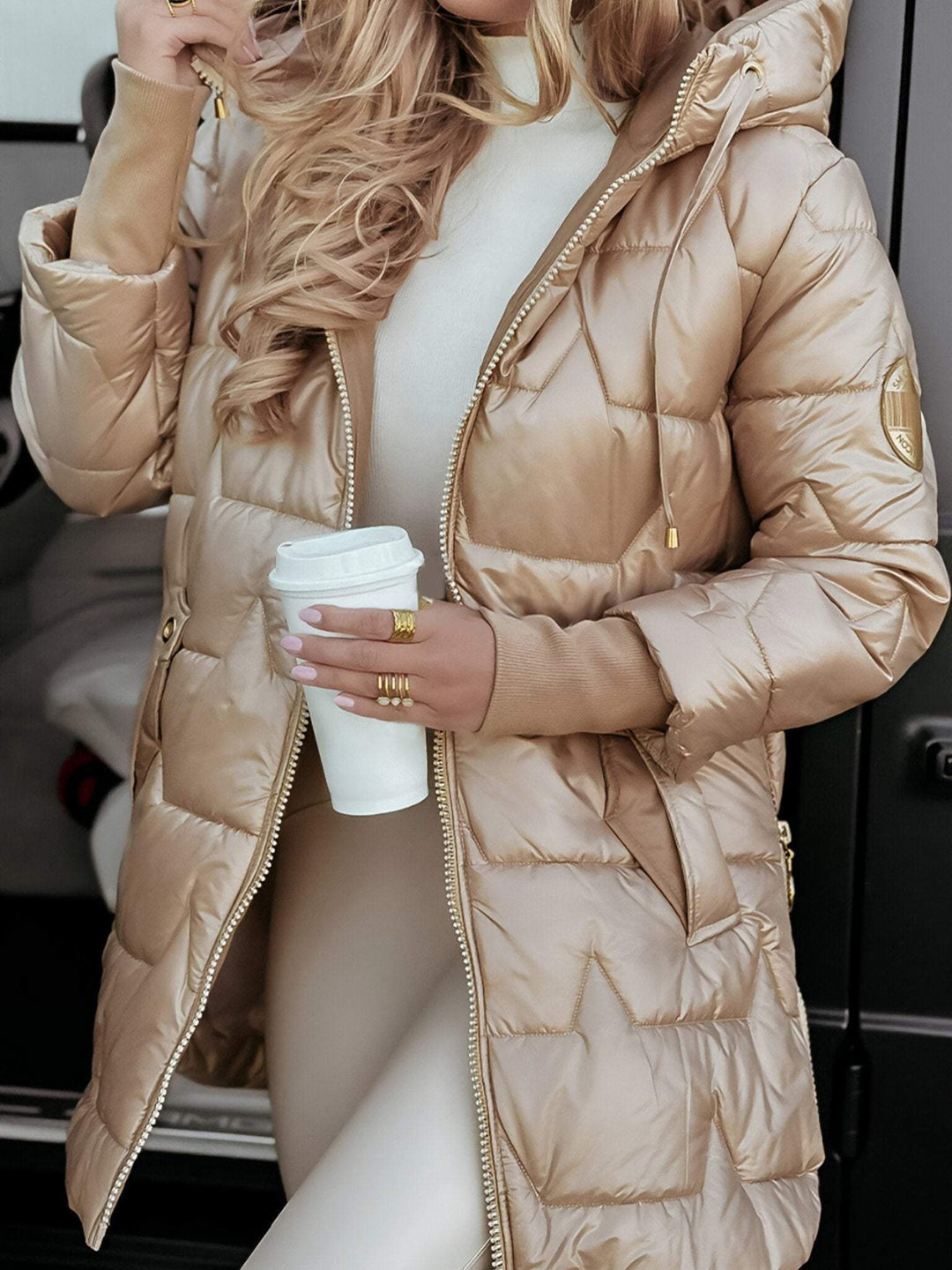 Women's Cotton Fall Jacket For Autumn Weather Comfort