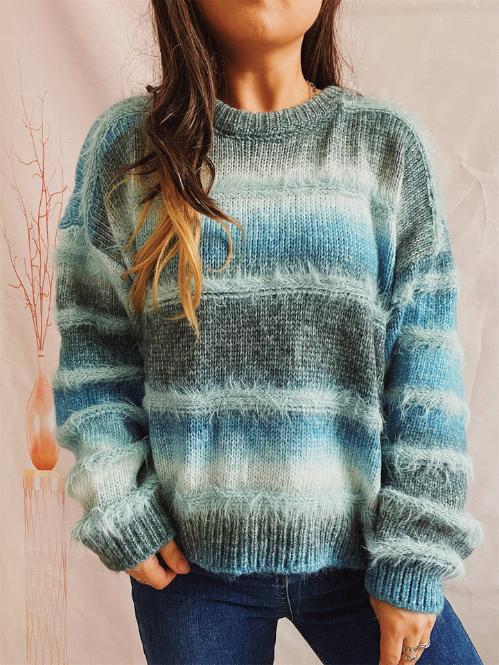 Women's Cozy Cloudfall Fuzz Sweater-MODAUTLET