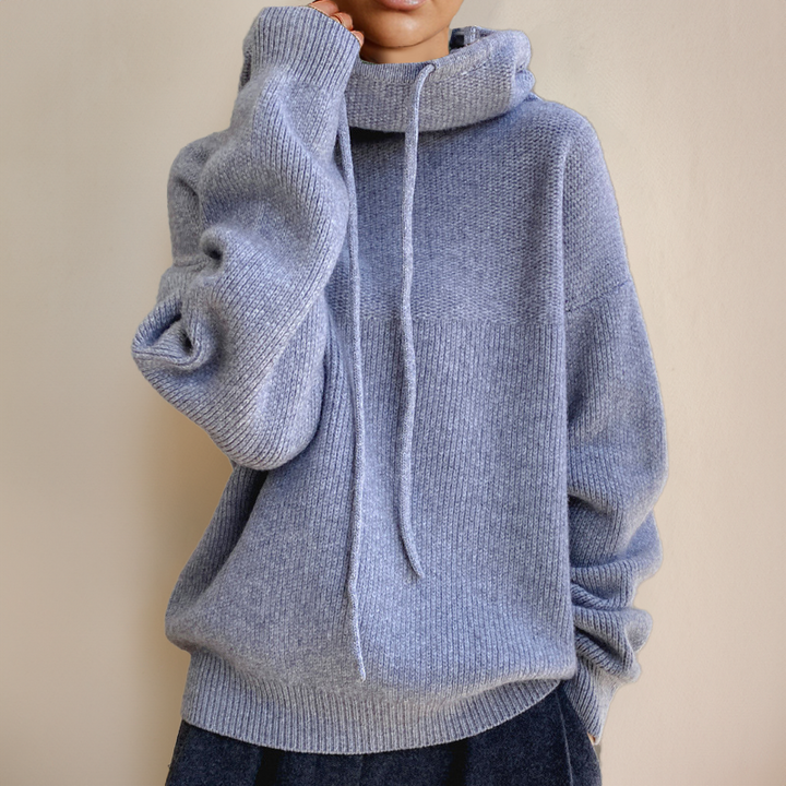 Women's Cozy Cowl Neck Hoodie-MODAUTLET