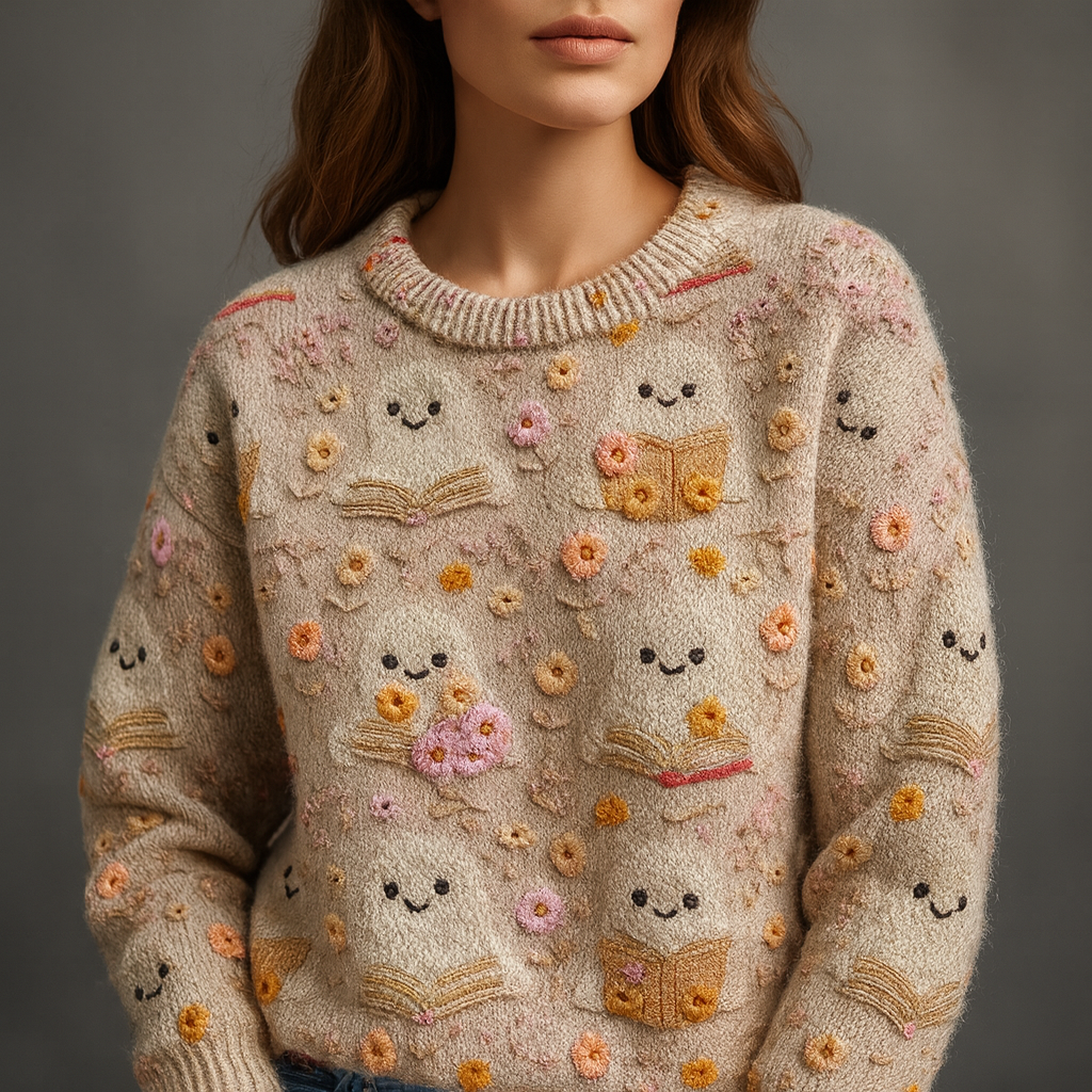 Women's Cozy Knit Sweater-MODAUTLET