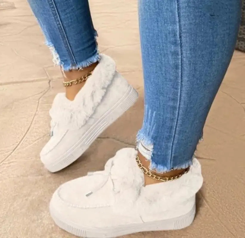 Women's Cozy & Stylish Warm Winter Boots White