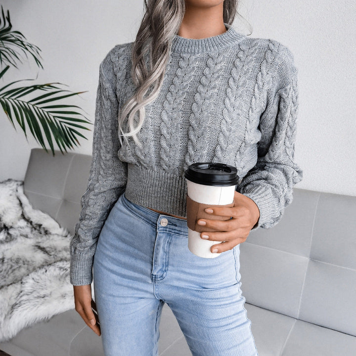 Women's Cropped Sweater - Stylish and Comfortable-MODAUTLET