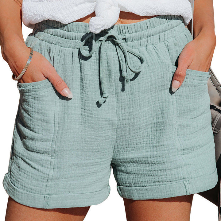 Women's Effortlessly Comfortable Summer Shorts Turquoise