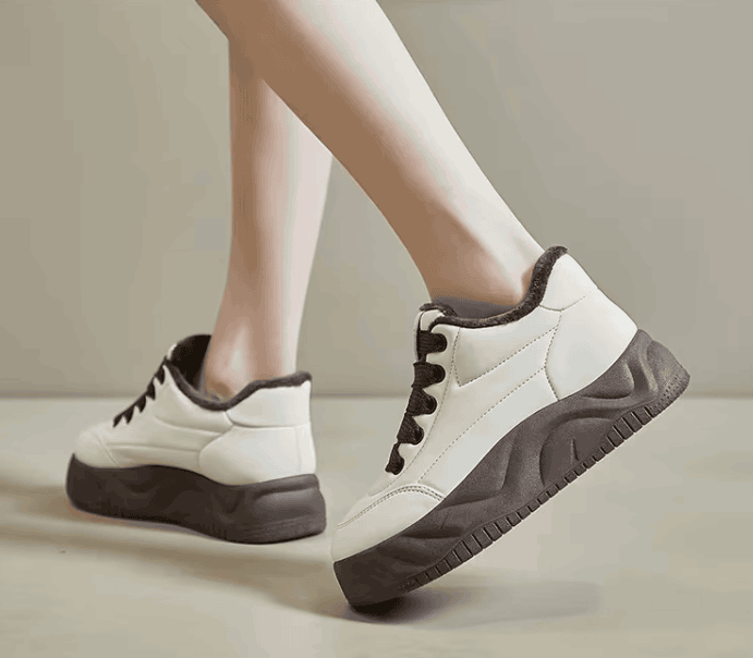 Women's Fleece Lined Casual Fall Shoes