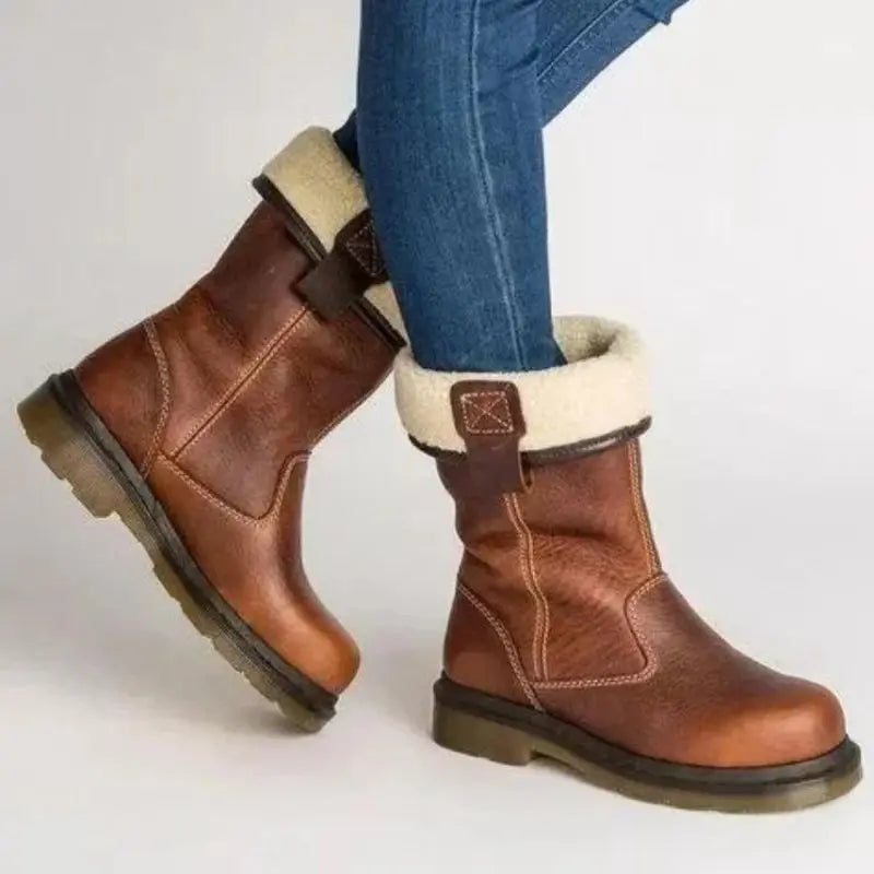 Women's Insulated Cowboy Boots – Stylish and Comfortable-MODAUTLET