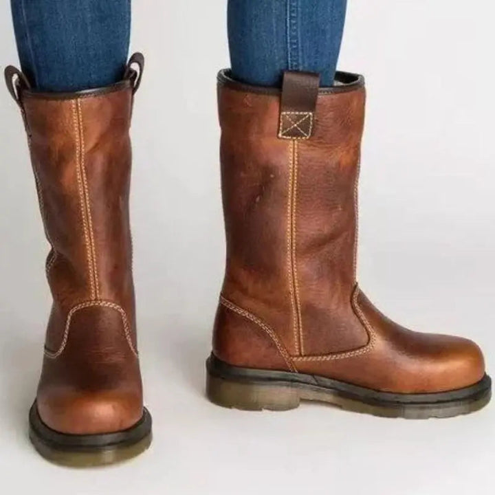 Women's Insulated Cowboy Boots – Stylish and Comfortable-MODAUTLET