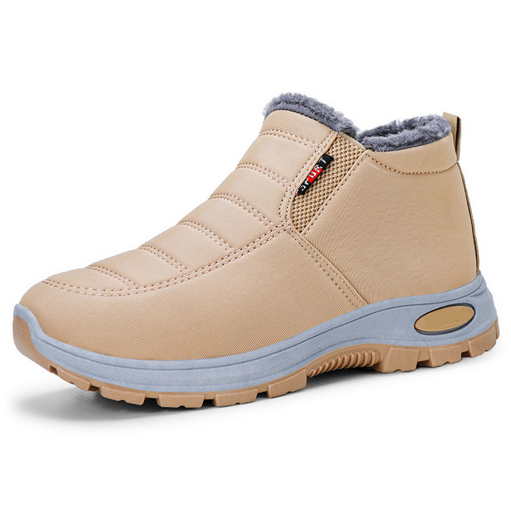 Women's Insulated Winter Ankle Boots Khaki