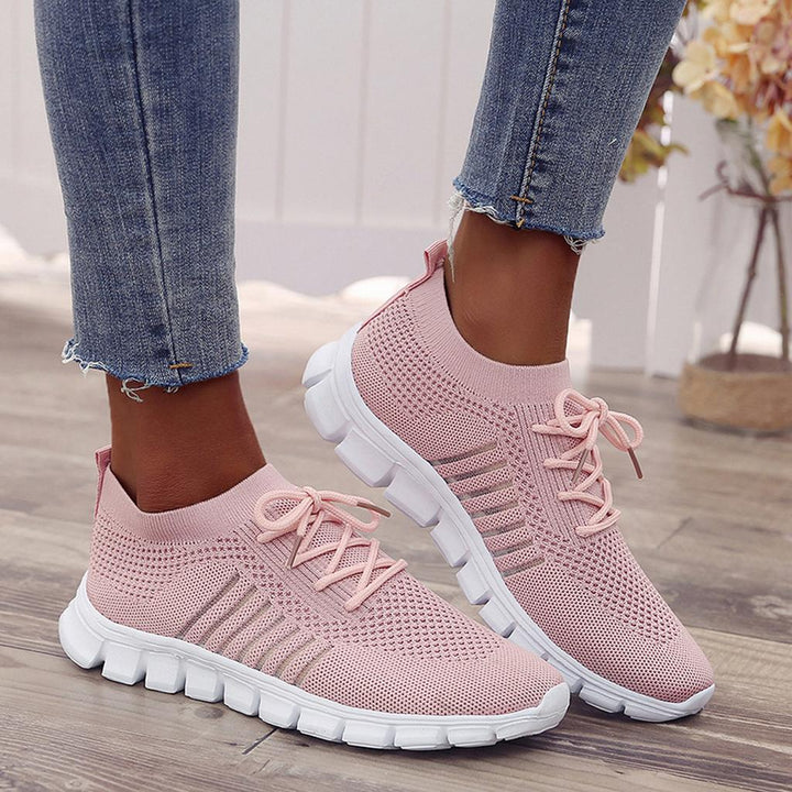 Women's Lightweight Breathable Orthopedic Sneakers Pink