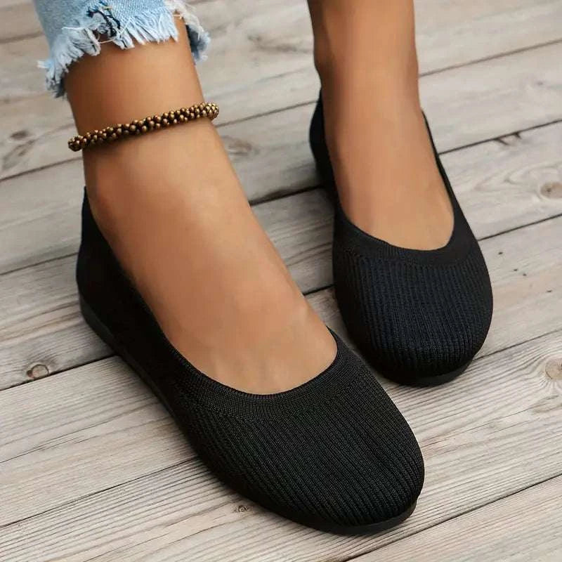 Women's Luxe Breathable Non-Slip Footwear Black