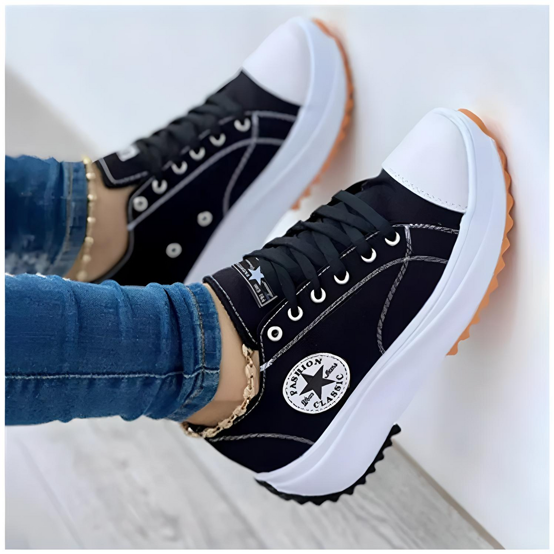 Women's Modern Orthopedic Sneakers for Ultimate Comfort Black