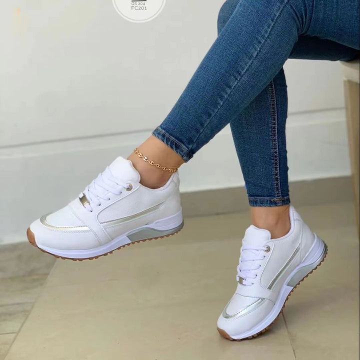 Women's Orthopaedic Trainers for Comfort and Support White