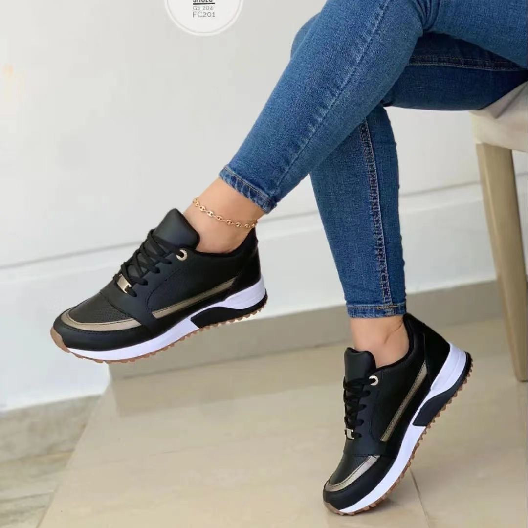 Women's Orthopaedic Trainers for Comfort and Support Black